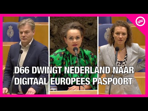 D66 dwingt Nederland naar EU Digitaal Paspoort, Omtzigt en Leijten woedend