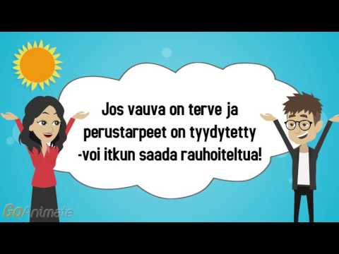 Vauvan rauhoittelumenetelmä (Happiest Baby) - ViVa ja vauva-arki