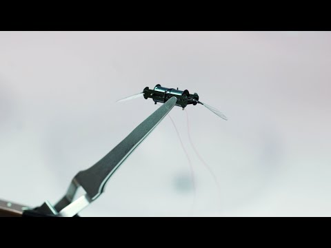 Giving bug-like, flying robots a boost