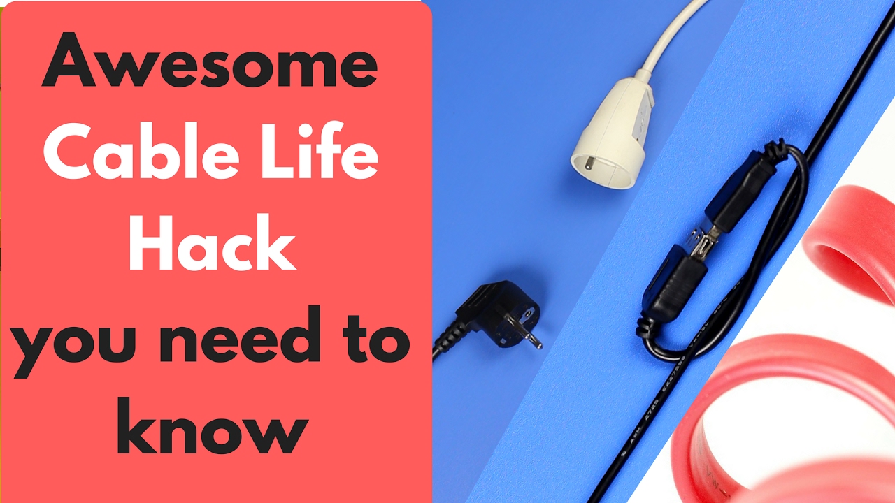 Awesome cable life hack you need to know What the hack YouTube