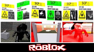 SCP 053 610 038 096 & More (The SUPER SCP Elevator By JAYDENTHEDOGEGAMES) [Roblox]