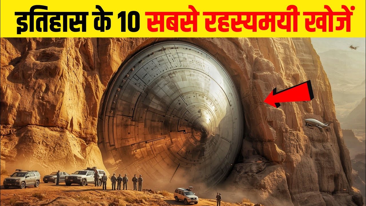 इतिहास के 10 सबसे रहस्यमयी खोजें | Top 10 Mysterious Discoveries in History