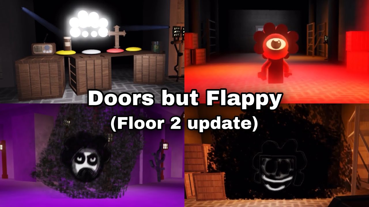 Roblox] Doors but Kawaii (Floor 2 update) Gameplay 