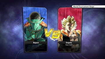 Dragon Ball Xenoverse 2 CPU vs CPU Tournament Battle #57 | Bojack vs Gogeta Super Saiyan (pres.1)