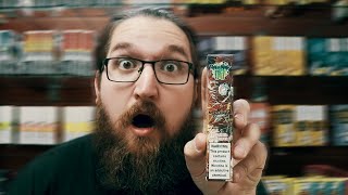 Rick and Morty Energy Drink LED Disposable Vape Review!