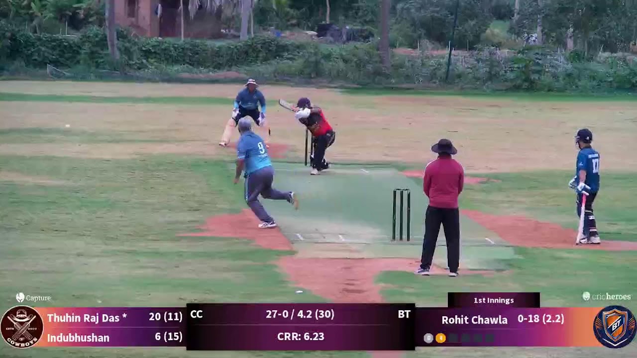 Cowboys Cricketers vs Bharat Titans live cricket match | 01-Aug-26 07:52 AM 30 live - CCG PRESENTS