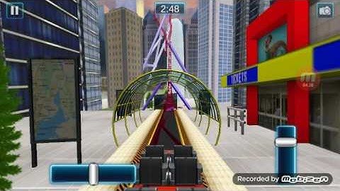 Roller Coaster Simulator 3D Android #Gameplay 4