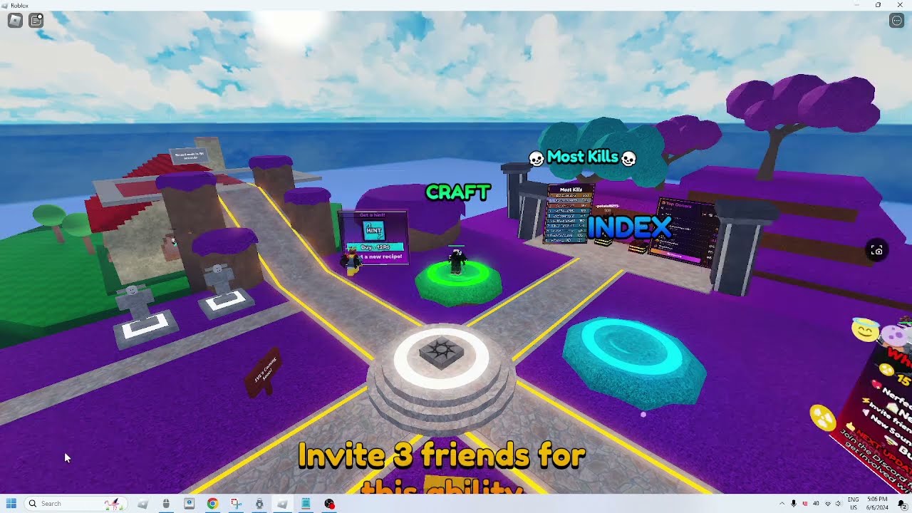 Roblox Ability Craft 66 Ability Recipes YouTube 