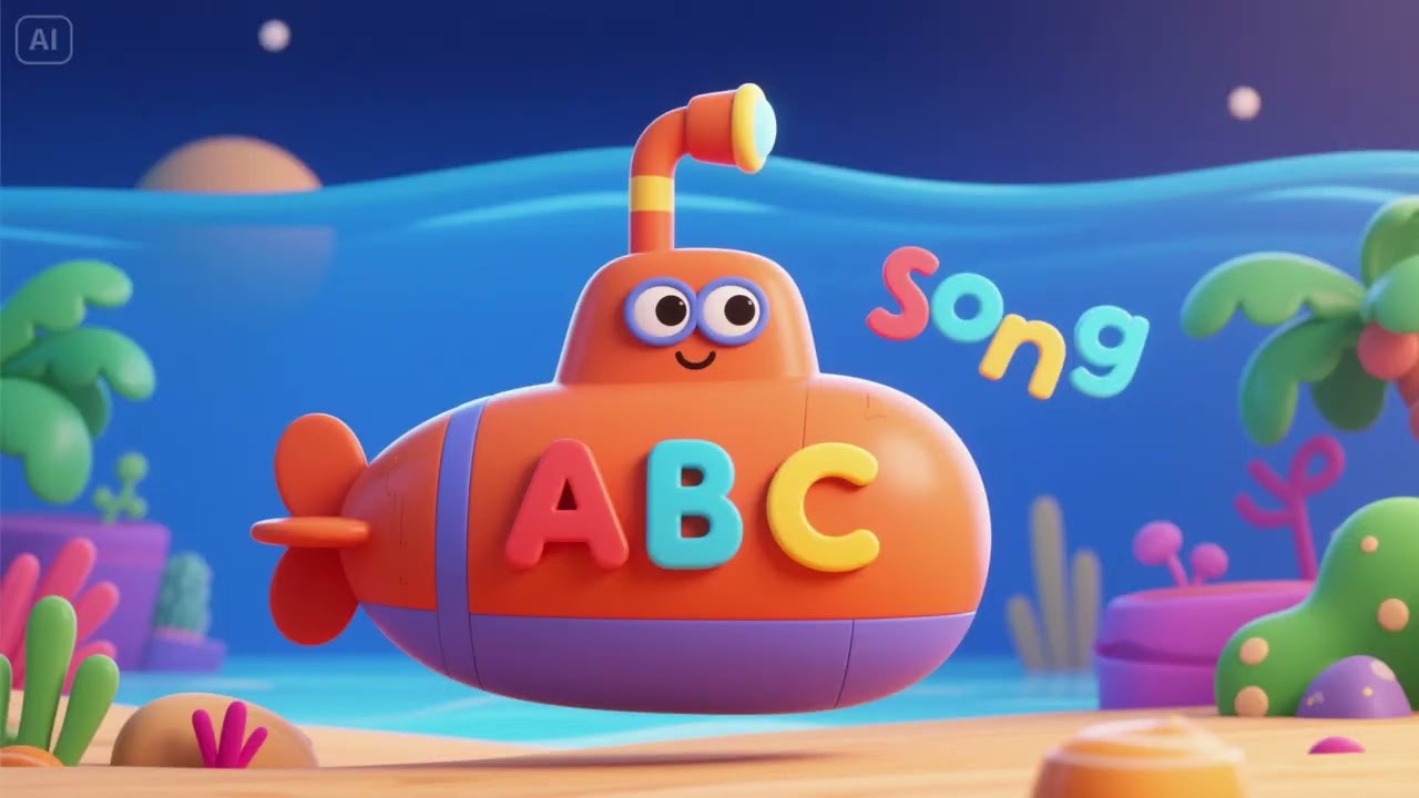 ABC Submarine Song | Nursery Rhymes & Kids Songs