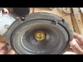 How to repair speaker bass , How fix Speaker Bass when Voice Coil broken