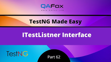 Using ITestListner Listener (TestNG - Part 62)
