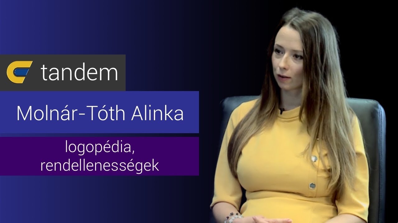A logopédia és a beszédzavarok – beszélgetés dr. Molnár-Tóth Alinkával  | egyetem tv | Tandem