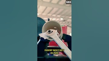 Tips Insert Bolt & Nuts Into Pipe #howto #tutorial #diy #lifehacks #shorts