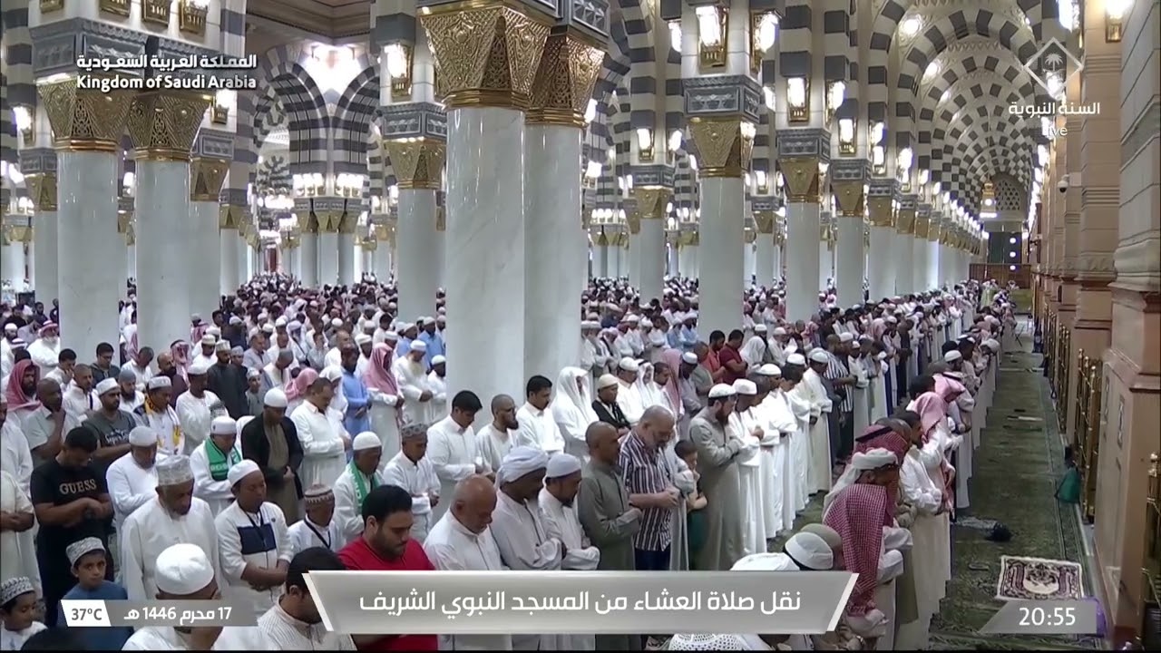 صلاة العشاء للشيخ عبدالله البعيجان 17 محرم 1446هـ