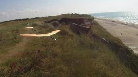 How to land your RC glider, Turbolent slopes