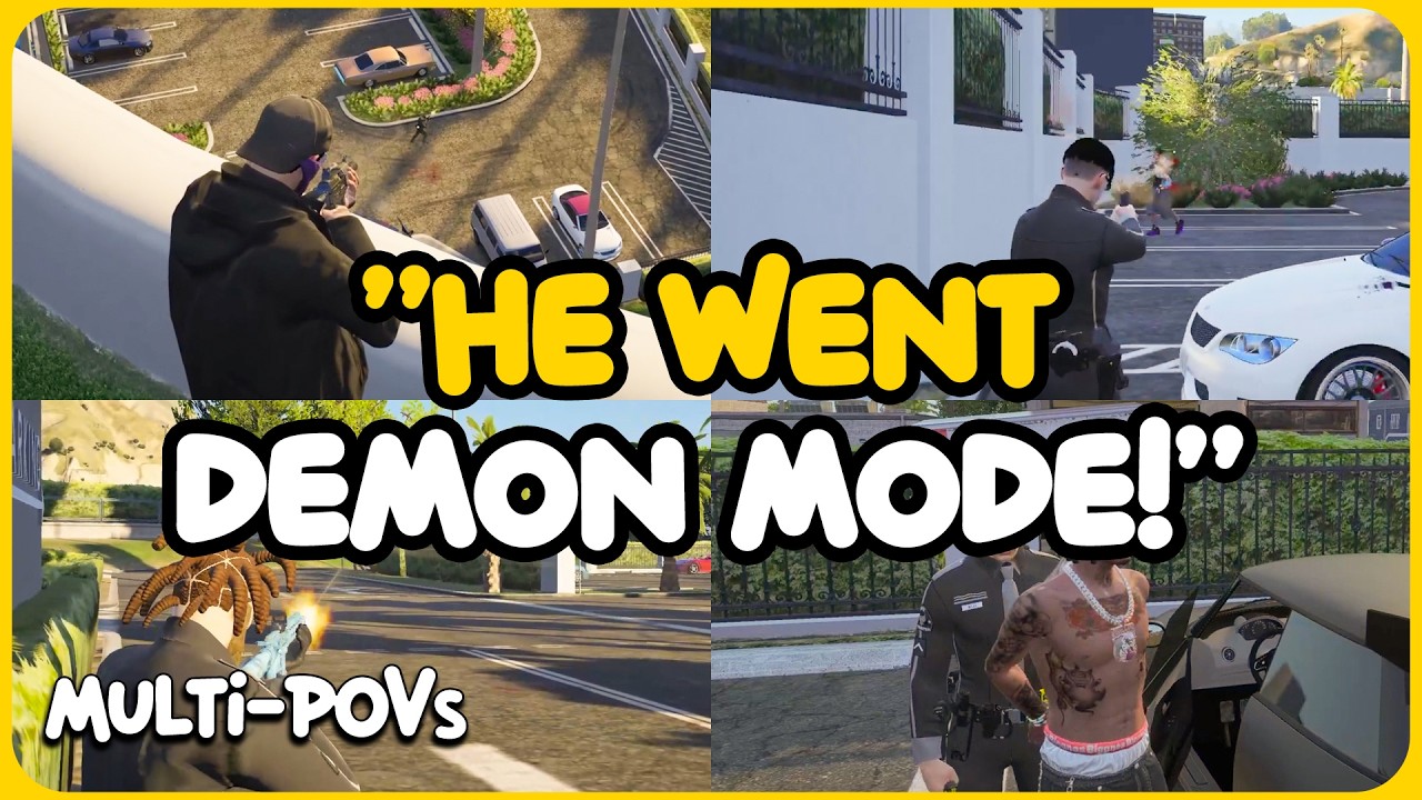 ESB Pulls Up at the Casino to Fight PD After Ye Is Detained (Multi-POVs) | Prodigy RP | GTA RP