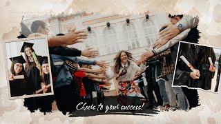 Free Ink Memories Collage Happy Graduation University Friends Graduate Video Template - FlexClip