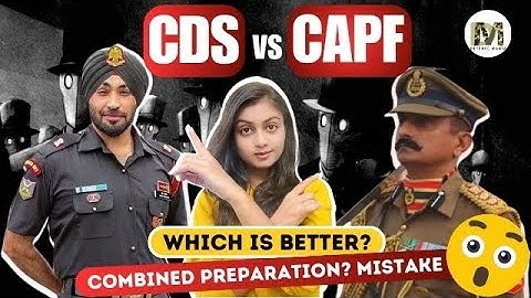 CDS 2 2023 VS CAPF 2023 | WHICH EXAM IS FOR YOU? 🤯BIGGEST MISTAKE YOU ARE UNAWARE OF🤯