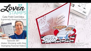 Ep 387, Gate Fold Card Tutorial with Stampin
