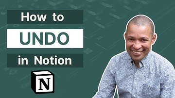 How to Undo in Notion - 4 Different Methods
