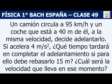 49. MOVIMIENTOS RECTILÍNEOS (Ejercicio 5)