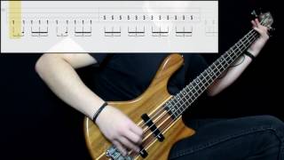 Doomriders - The Long Walk (Bass Cover) (Play Along Tabs In Video)