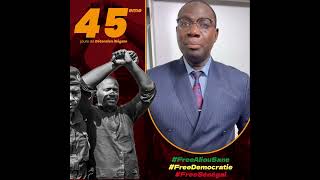 FREE ALIOU SANE#45ème jour de détention illégale et arbitraire #FreeAliouSané