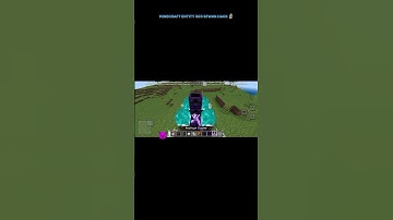 ENTITY 303 SPAWN HACK 🗿 😲#trendingshorts #minecraftshorts #minecraft #gamingshorts #games