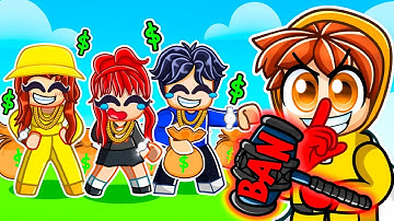 MY FRIENDS Called Me POOR, so I used ADMIN COMMANDS in Strongest Battlegrounds!