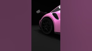 GT3 RS Pink #blender3d #blenderanimation #blender #porsche #cars #3d #opbiff