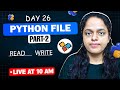 DAY 26: Master File Handling in Python + Google Cloud File Uploads 🌐💾