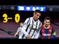 Juventus vs barcelona  cristiano vs messi  goat vs goat  futballnetic