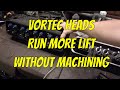 How To Run More Lift With Vortec Heads