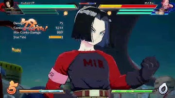 Dragon Ball FighterZ | Android 17, no spark, 2M in corner TOD