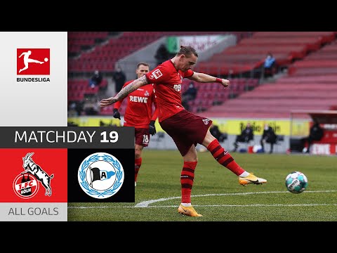Wolf's first goals help Köln climb the table | FC Köln - Bielefeld | 3-1 | All Goals | Matchday 19