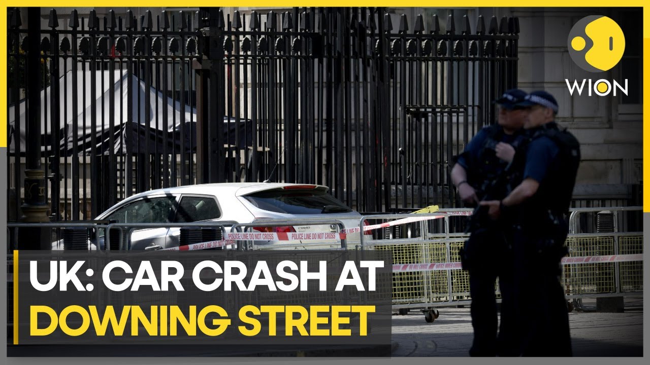UK: Car crash at Downing Street, PM Rishi Sunak in his office during crash | World News | WION