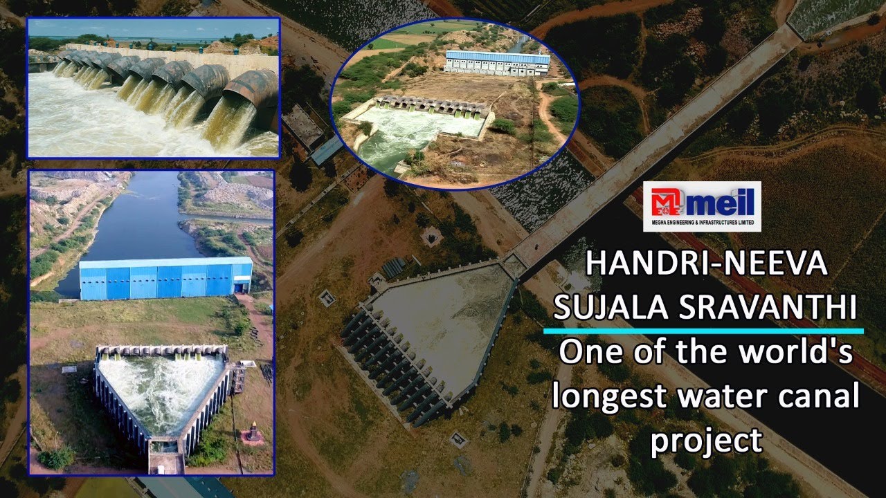 Handri HANDRI-NEEVA SUJALA SRAVANTHI - One of the world's longest water canal ...