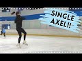 How to do a single axel  tips for beginners  figure skating tutorial