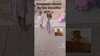 Amapiano moves by two beautiful little girls 💃💃💃