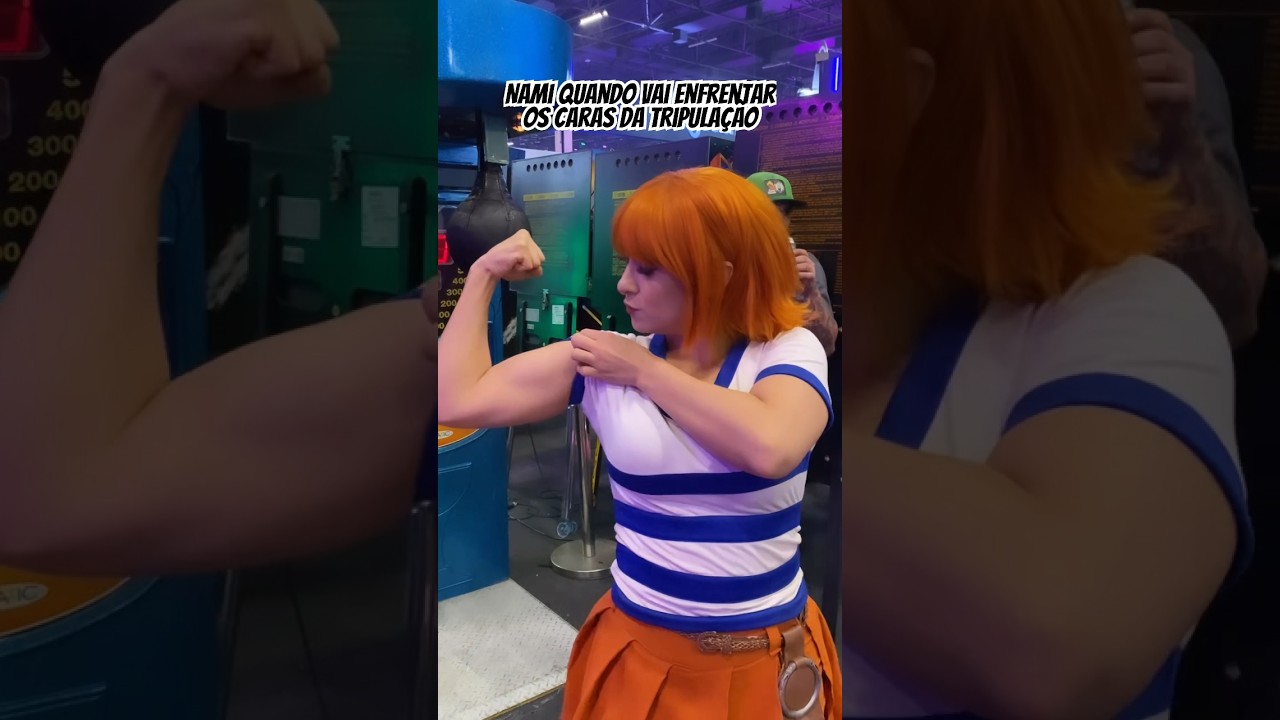 Nami quando enfrenta os Chapéus de Palha #onepiece