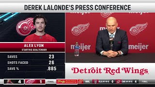 Red Wings LIVE 3.14.24: Derek Lalonde by Bally Sports Detroit 1,548 views 2 months ago 1 minute, 42 seconds