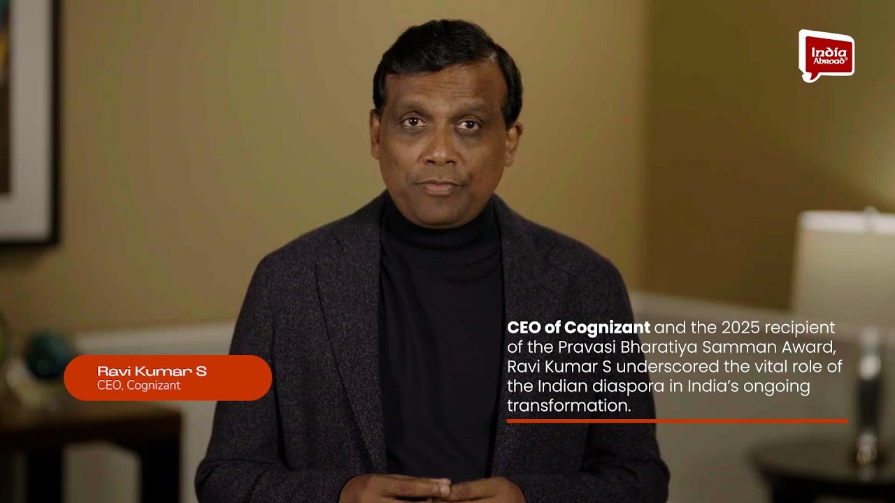Cognizant CEO Ravi Kumar S on diaspora's role in India's growth