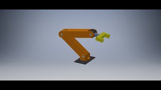 Inventor Tutorial 5 - Assembly of a Robotic Arm