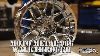 Moto Metal 986 Wheel Walkthrough │ Krietz Auto
