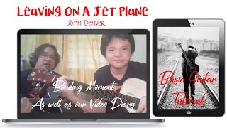 LEAVING ON A JET PLANE BASIC GUITAR TUTORIAL