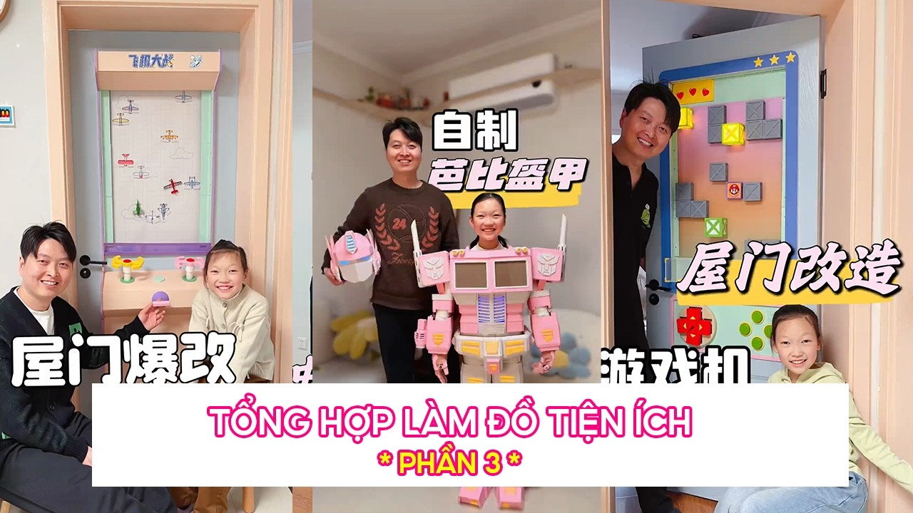 Cải tại lại căn phòng | Tổng hợp làm đồ tiện ích phần 3