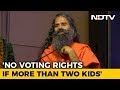 Honour Bachelors, Penalise Married: Baba Ramdev