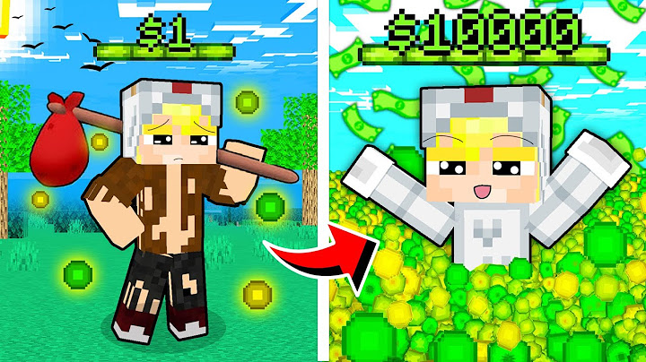 Tô Gà Nhưng Nếu Kinh Nghiệm = Tiền Trong Minecraft!!! 💲💲