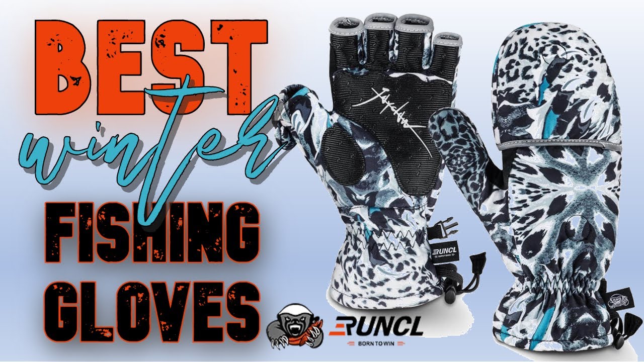 BEST Winter Fishing Gloves? RUNCL JAYCLAW - Review 