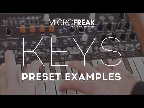 MicroFreak | Preset Examples - KEYS (AliGoop)
